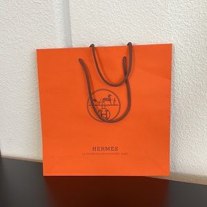 Authentic Hermes Paper Bag